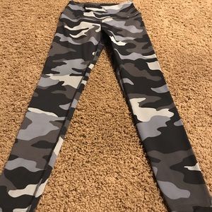 NWOT Victoria Secret Camo Leggings